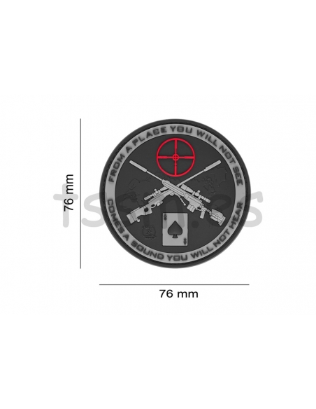 ComprarParche de Goma 3D Sniper Swat JTG