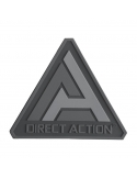 Parche de Goma 3D Direct Action Negro