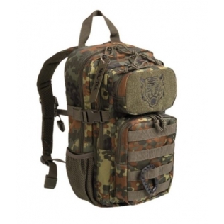 Mochila Táctica Militar Infantil MilTec US Assault Kids 14 Litros Flecktarn