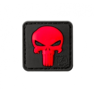 Parche de Goma 3D Punisher Rubber Blackmedic de JTG
