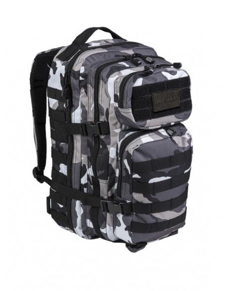 Mochila Táctica Militar MilTec US Assault LG 36 Litros Urban con Velcro