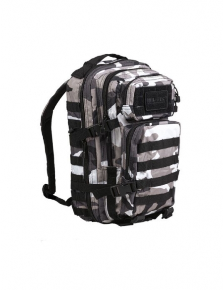 Mochila Táctica Militar MilTec  Urban US Assault SM 20 Litros con Velcro Frontal