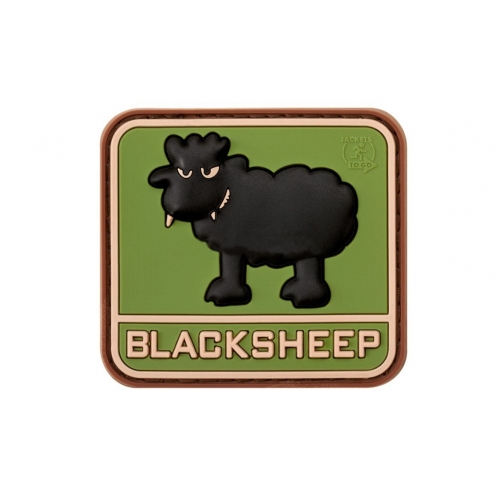 Parche de Goma 3D Black Sheep Rubber Multicam JTG