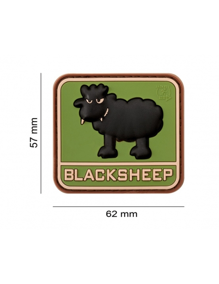 ComprarParche de Goma 3D Black Sheep Rubber Multicam JTG