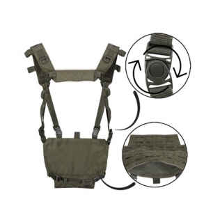Chest Rig MilTec Lightweight Verde OD 2