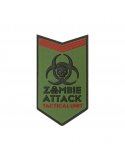 Parche de Goma 3D Zombie Attack Rubber Forest JTG