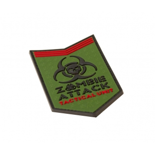 Parche de Goma 3D Zombie Attack Rubber Forest JTG 2