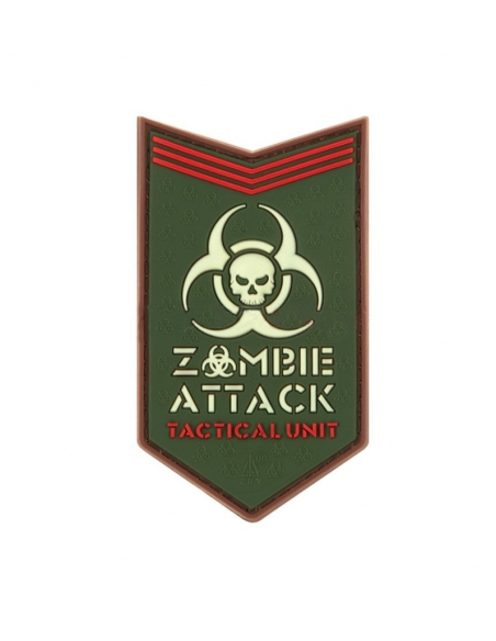 Parche de Goma 3D Zombie Attack Rubber Multicam JTG