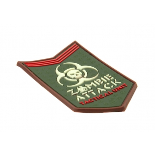 Parche de Goma 3D Zombie Attack Rubber Multicam JTG 2