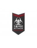 Parche de Goma 3D Zombie Attack Rubber Swat JTG