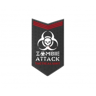 Parche de Goma 3D Zombie Attack Rubber Swat JTG