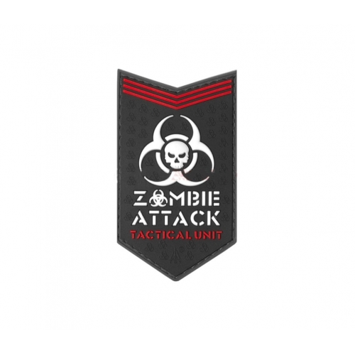 Parche de Goma 3D Zombie Attack Rubber Swat JTG