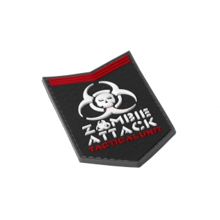 Parche de Goma 3D Zombie Attack Rubber Swat JTG 2