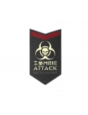 Parche de Goma 3D Zombie Attack Rubber Glow in the Dark JTG
