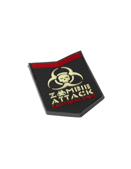 ComprarParche de Goma 3D Zombie Attack Rubber Glow in the Dark JTG