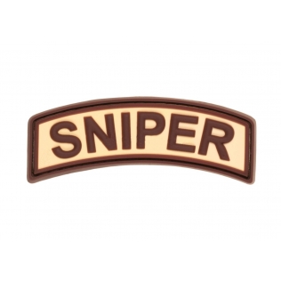 Parche de Goma 3D Sniper Tab Rubber Desert  JTG