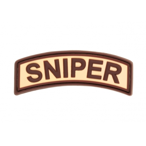 Parche de Goma 3D Sniper Tab Rubber Desert  JTG