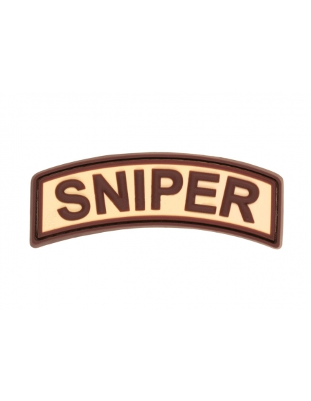Parche de Goma 3D Sniper Tab Rubber Desert  JTG