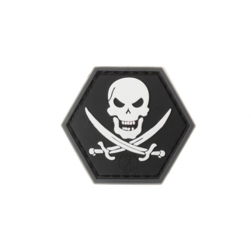 Parche de Goma 3D No Fear Pirate Rubber Swat JTG