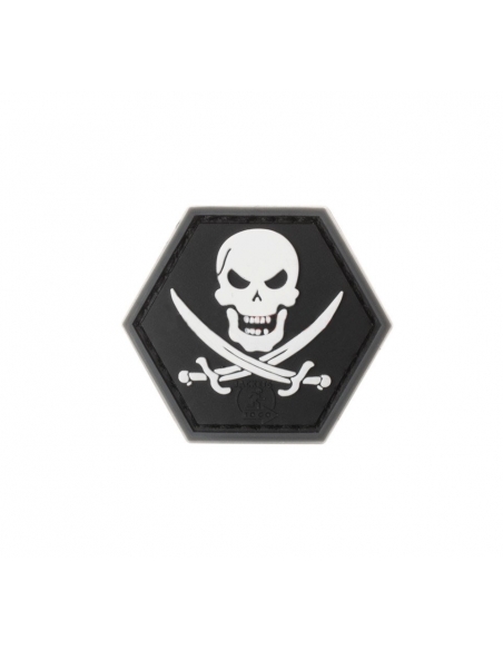 Parche de Goma 3D No Fear Pirate Rubber Swat JTG