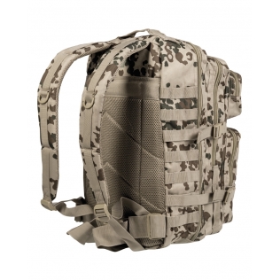 Mochila Táctica Militar MilTec US Assault LG 36 Litros Tropical Camo con Velcro 2