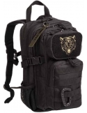 Mochila Táctica Militar Infantil MilTec US Assault Kids 14 Litros Negra
