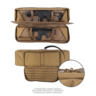 Funda Táctica para 2 Rifles MilTec Double Coyote 2