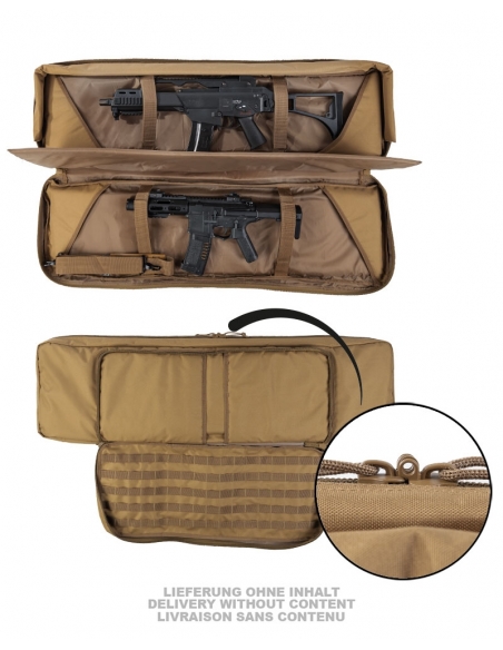 ComprarFunda Táctica para 2 Rifles MilTec Double Coyote