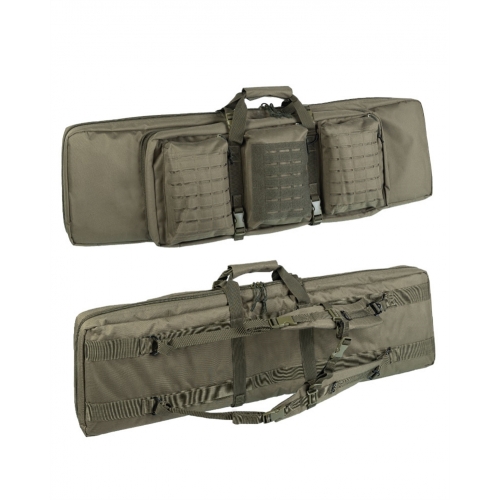 Funda Táctica para 2 Rifles MilTec Double Verde