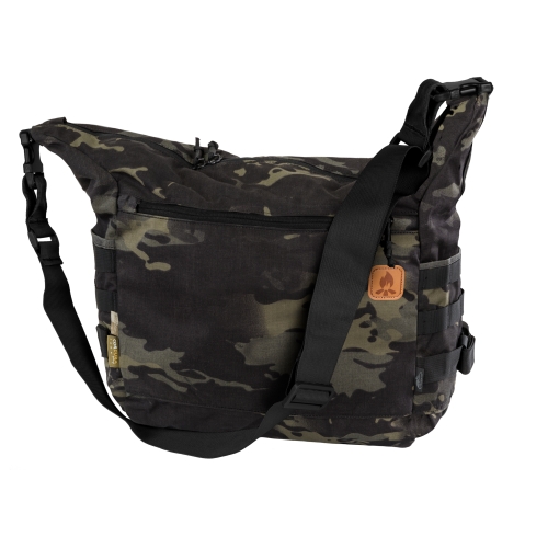 Bolso Bandolera Táctico Helikon-Tex Bushccraft Satchel MultiCam Black