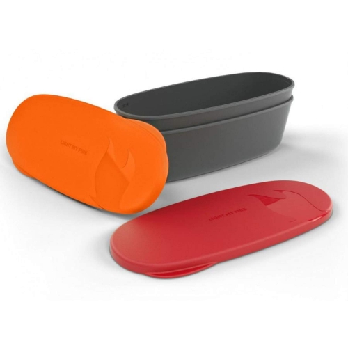 SnapBoxoval Light My Fire Naranja y Rojo