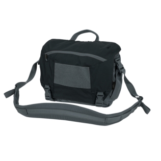 Bolso Táctico Helikon-Tex Urban Courier Medium Gris y Negro