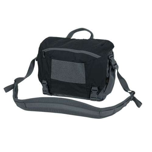 Bolso Táctico Helikon-Tex Urban Courier Medium Gris y Negro