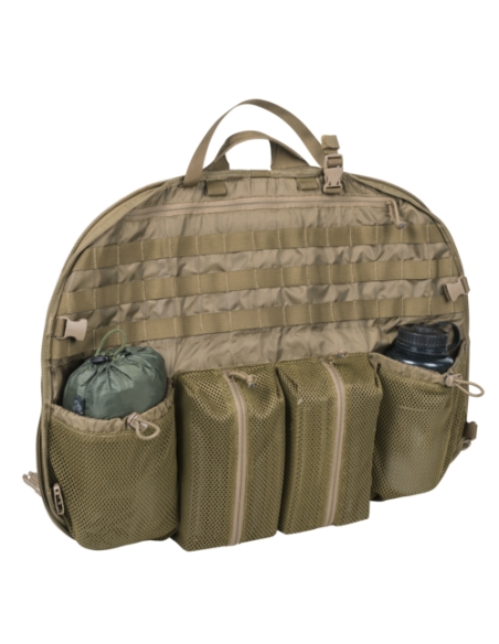 Mochila Táctica Militar Helikon-Tex Bail Out Bag 25 Litros Adaptive Green y Coyote