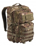 Mochila Táctica Militar MilTec US Assault LG 36 Litros Vegetato con Velcro Frontal