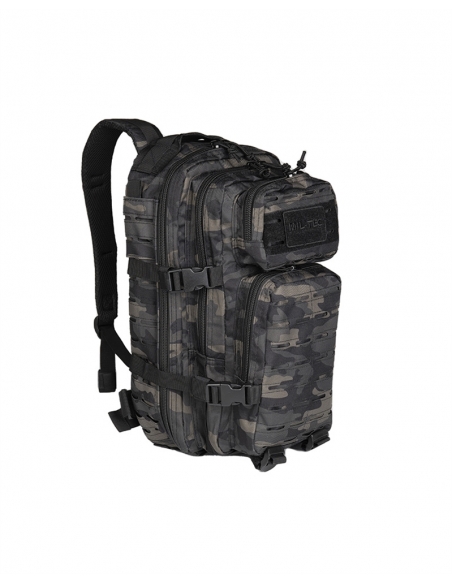 Mochila Táctica Militar MilTec US Assault SM 20 Litros Laser Cut Dark Camo