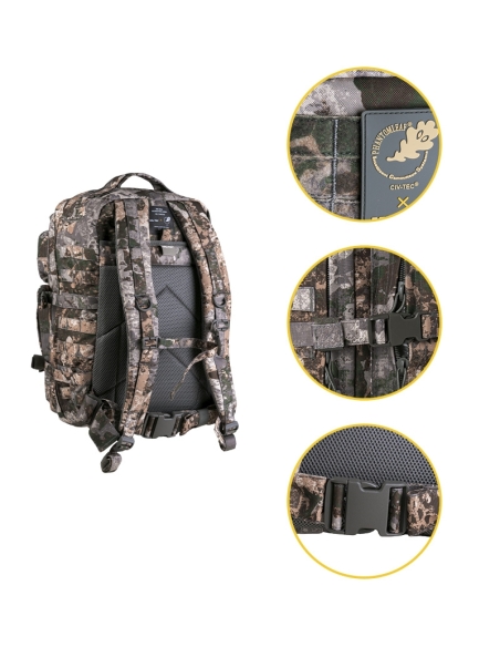 ComprarMochila Táctica Militar MilTec US Assault 36 Litros Phantomleaf Wasp I Z1B con Velcro