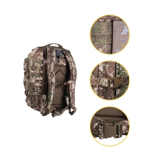 Mochila Táctica Militar MilTec US Assault 36 Litros Phantomleaf Wasp I Z2 con Velcro Frontal 2