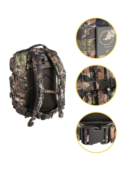 ComprarMochila Táctica Militar MilTec US Assault 36 Litros Phantomleaf Wasp I Z3A con Velcro