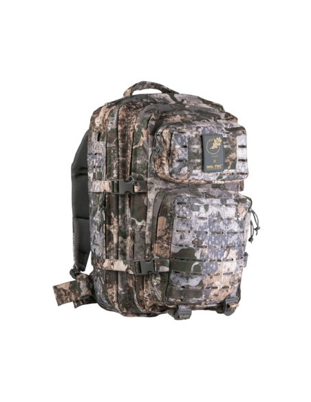 Mochila Táctica Militar MilTec US Assault LG 36 Litros Laser Cut Phantomleaf Wasp I Z1B