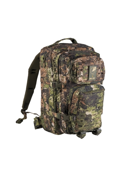 Mochila Táctica Miliar MilTec US Assault LG 36 Litros Laser Cut Phantomleaf Wasp I Z3A