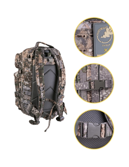 ComprarMochila Táctica Militar MilTec Assault SM 20 Litros Laser Cut Phantomleaf Wasp I Z1B