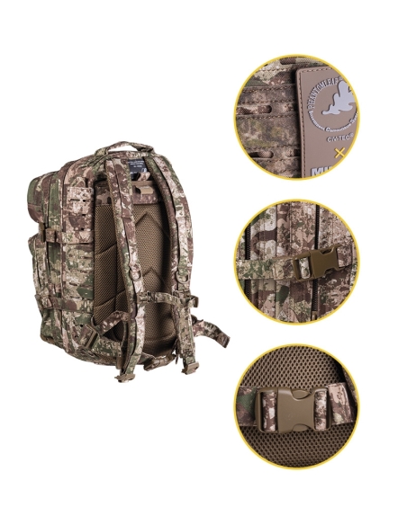 ComprarMochila Táctica Militar MilTec Assault SM 20 Litros Laser Cut Phantomleaf Wasp I Z2