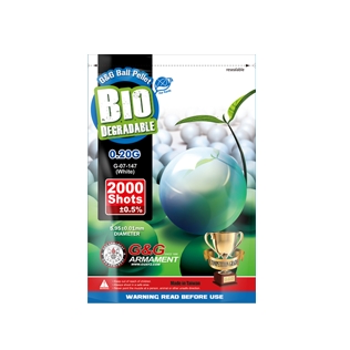 Bolas Bio G&G ARMAMENT 0.20G 2000 disparos