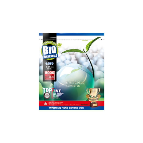 Bolas Bio G&G ARMAMENT 0.20G 5000 disparos
