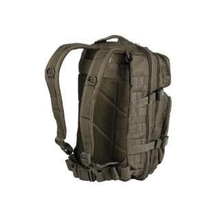 Mochila Táctica Militar MilTec US Assault SM 20 Litros Verde con Velcro Frontal 2