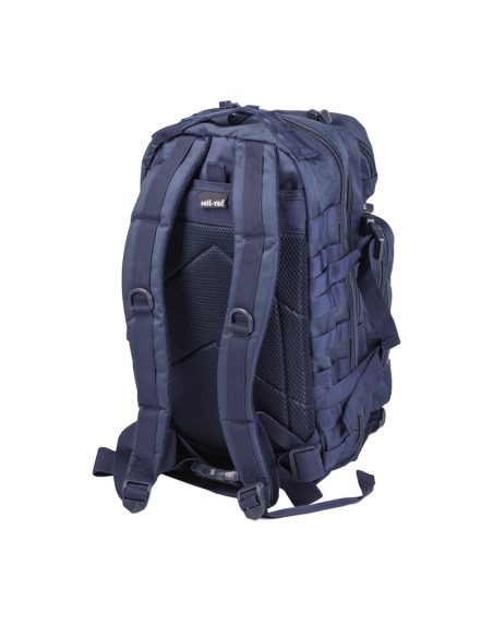 ComprarMochila Táctica Militar MilTec US Assault SM 20 Litros Azul con Velcro Frontal