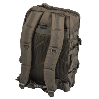 Mochila Táctica Militar MilTec US Assault LG 36 Litros Verde con Velcro Frontal 2