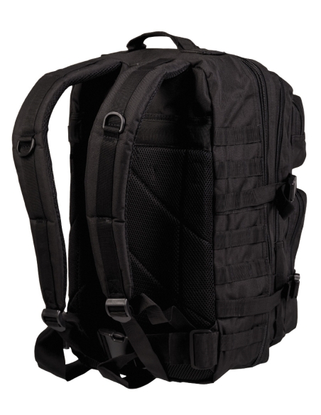 ComprarMochila Táctica Militar MilTec US Assault LG 36 Litros Negra con Velcro