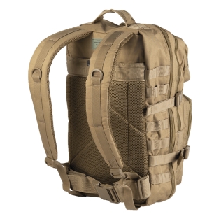 Mochila Táctica Militar MilTec US Assault LG 36 Litros Coyote  con Velcro Frontal 2
